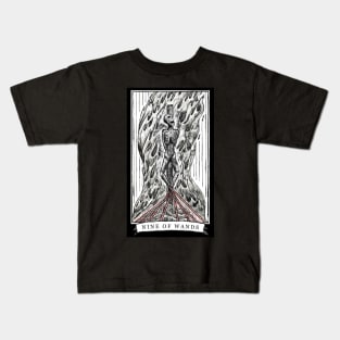 The Nine of Wands - The Tarot Restless Kids T-Shirt